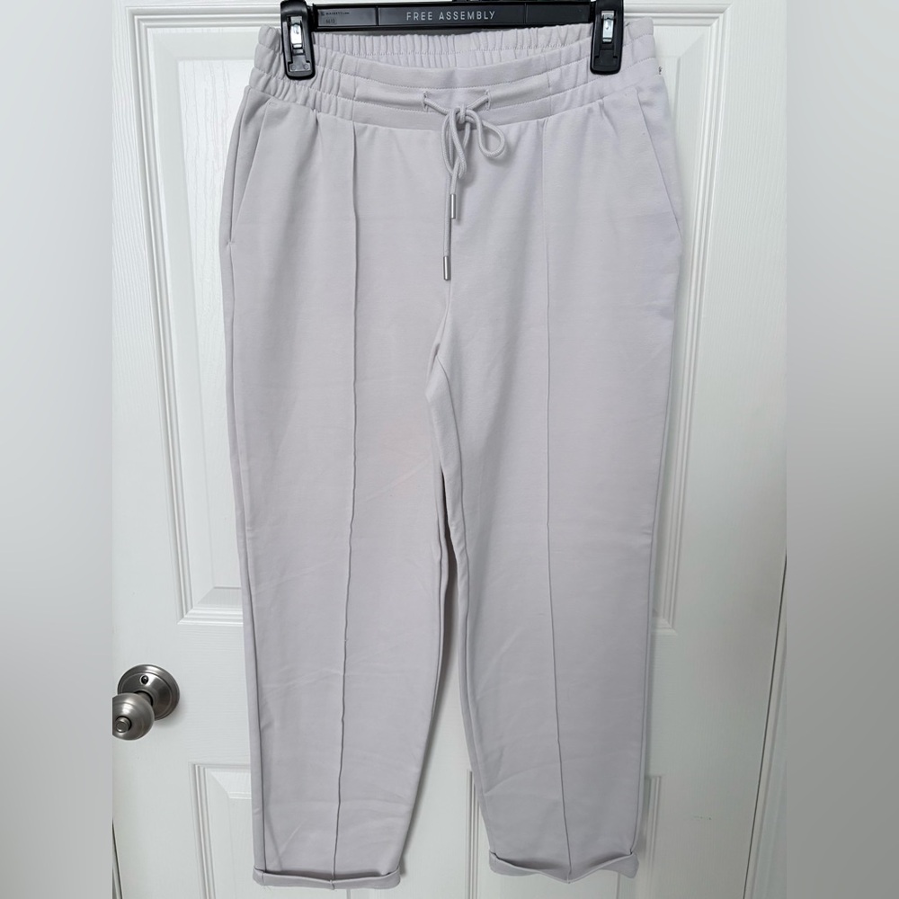 NWT Light Gray Drawstring Pants
